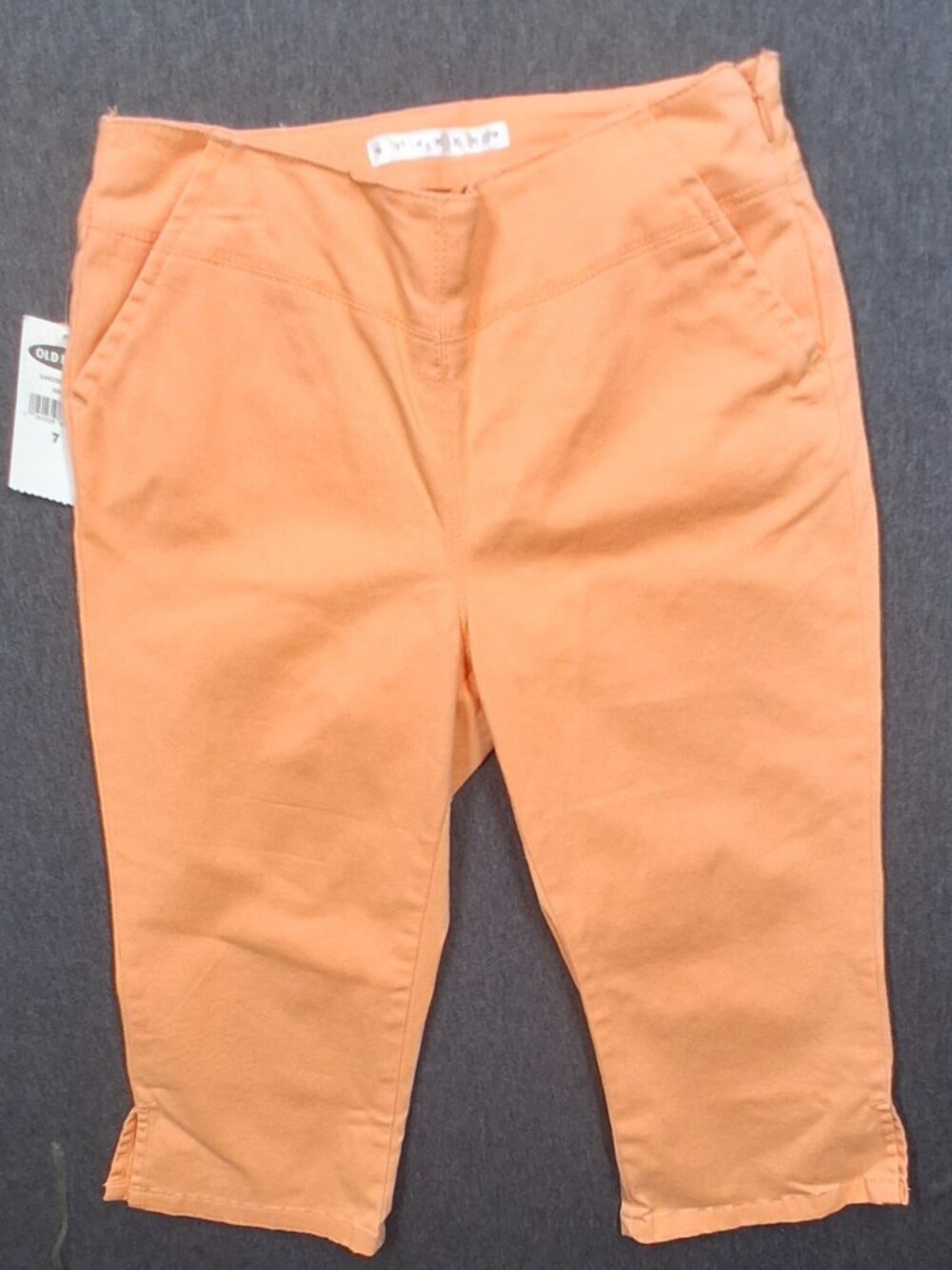 Girls pants, Old Navy, size 7, orange , new with tags